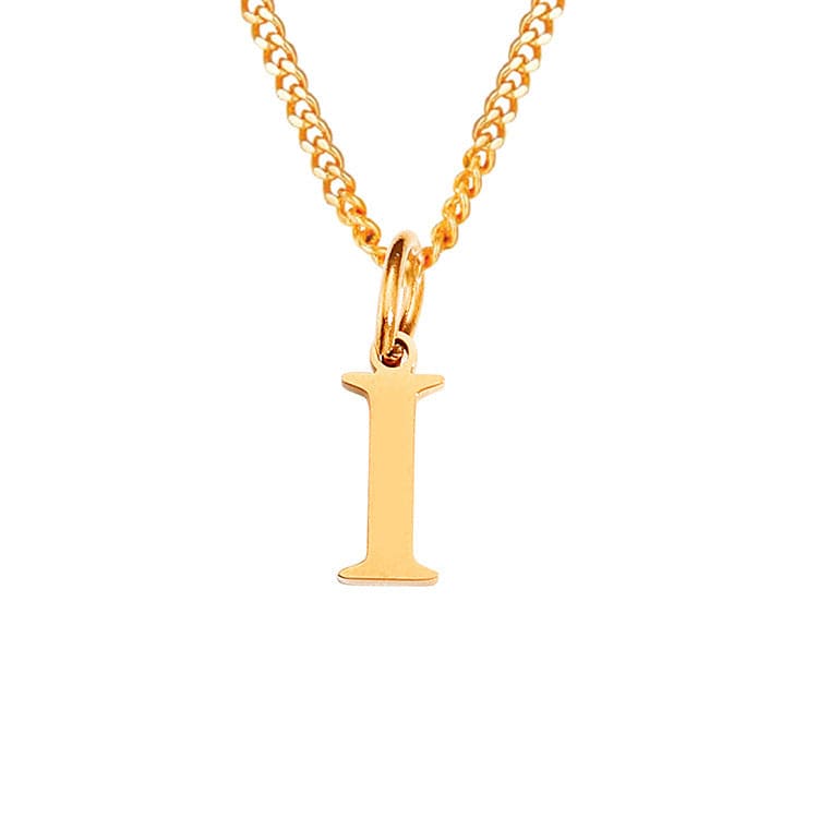 GR | Letters All Match 14k Stainless Steel Necklace