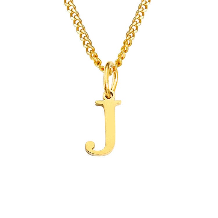 GR | Letters All Match 14k Stainless Steel Necklace