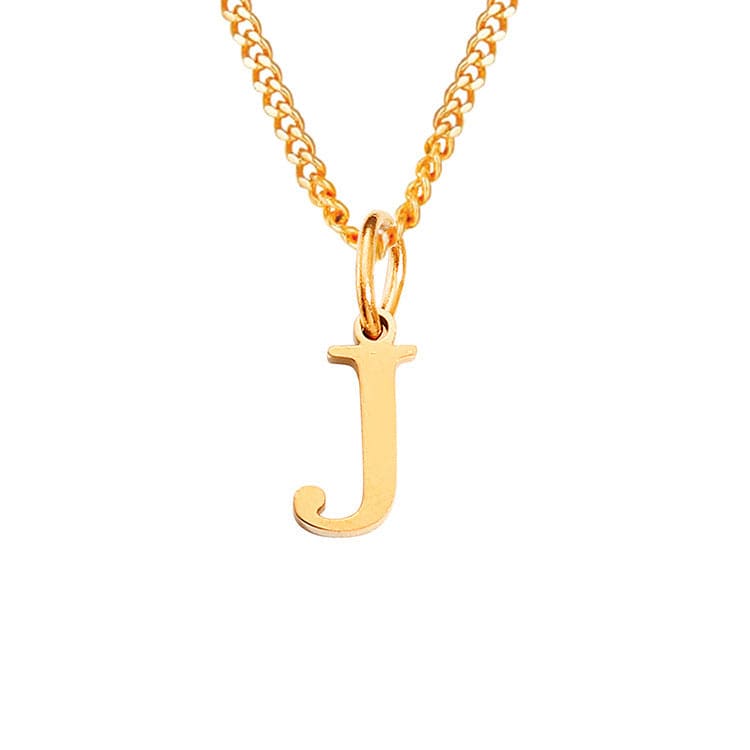 GR | Letters All Match 14k Stainless Steel Necklace
