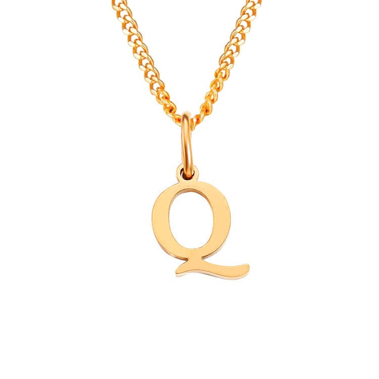 GR | Letters All Match 14k Stainless Steel Necklace