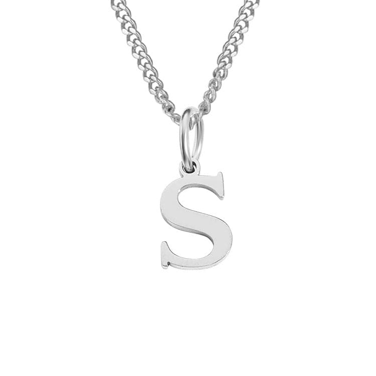 GR | Letters All Match 14k Stainless Steel Necklace