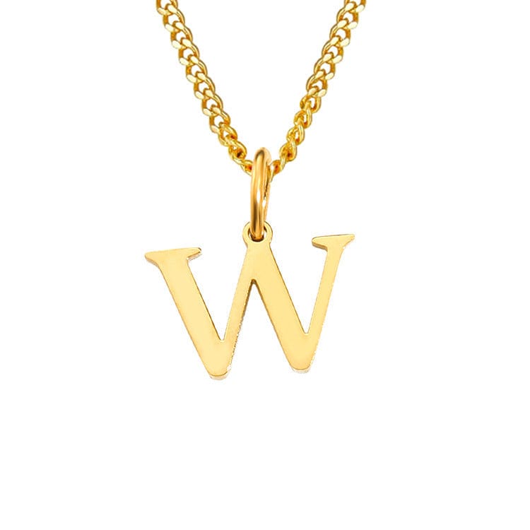 GR | Letters All Match 14k Stainless Steel Necklace