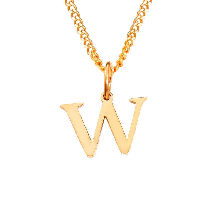 GR | Letters All Match 14k Stainless Steel Necklace
