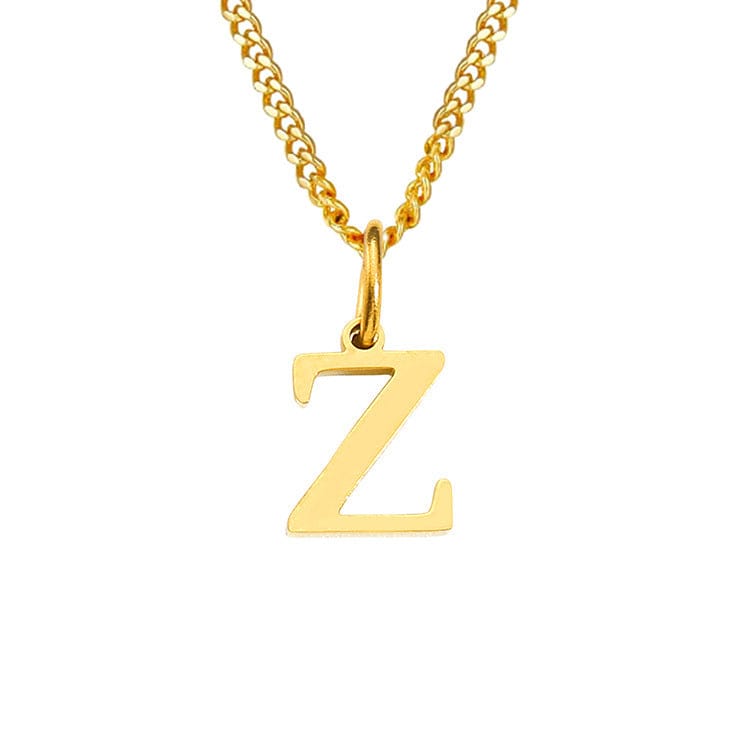 GR | Letters All Match 14k Stainless Steel Necklace