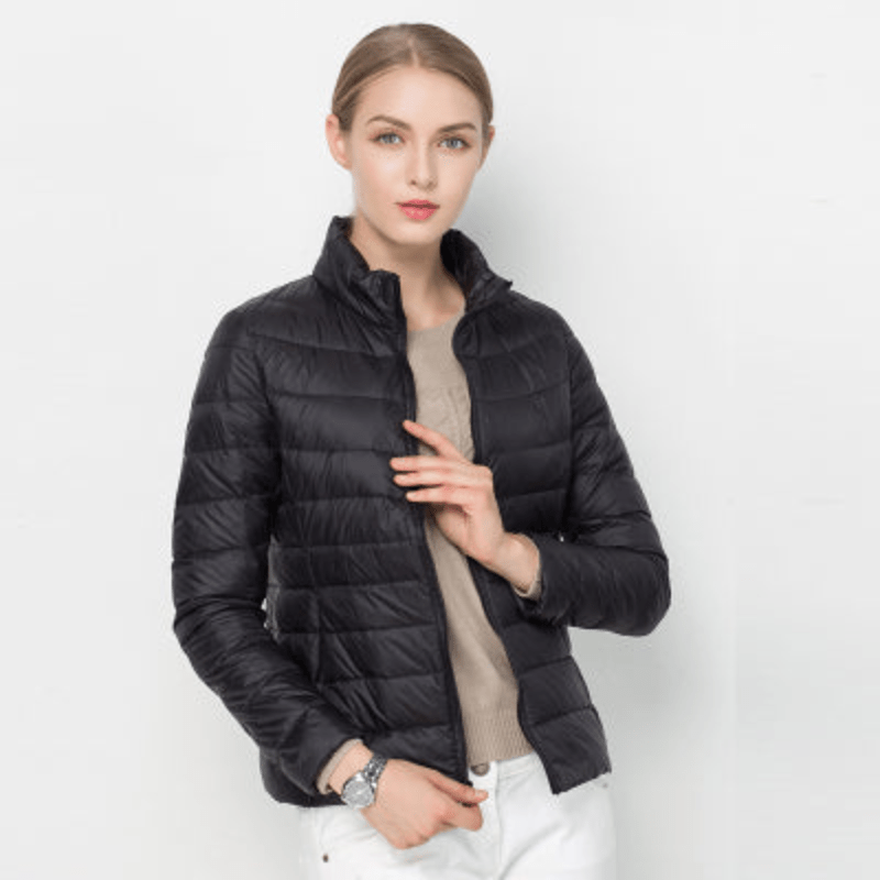 GR | Women's Jacket Elegant Lightweight Down Jacket Trendy & Comfortable
