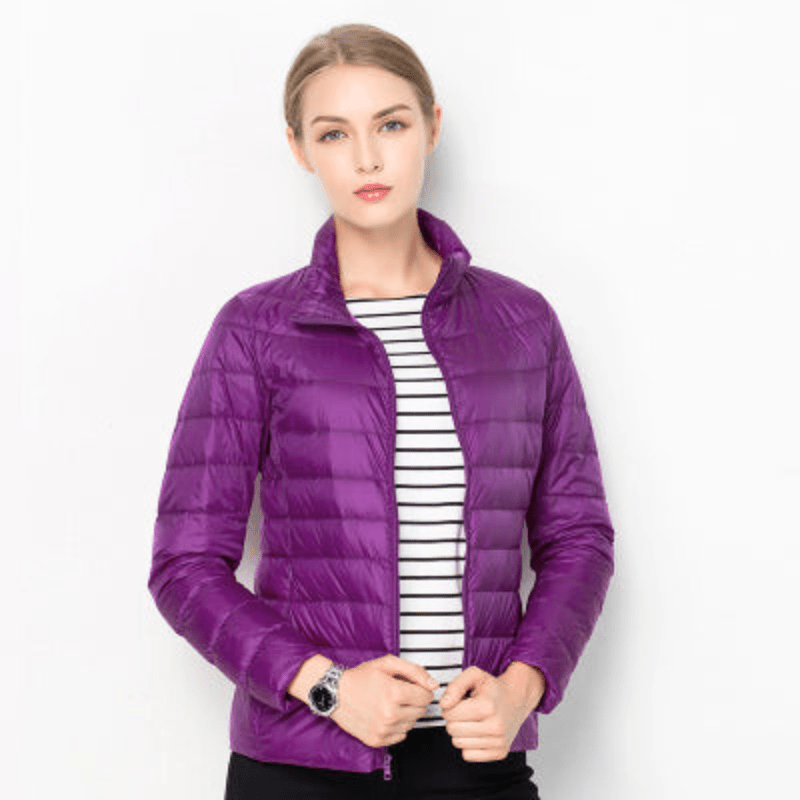 GR | Women's Jacket Elegant Lightweight Down Jacket Trendy & Comfortable