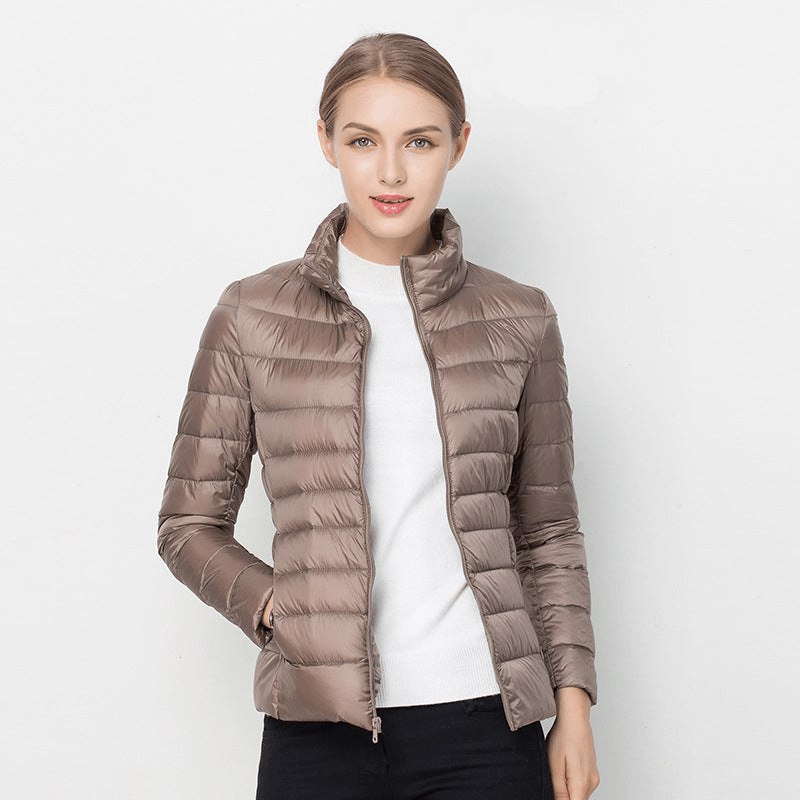 GR | Women's Jacket Elegant Lightweight Down Jacket Trendy & Comfortable