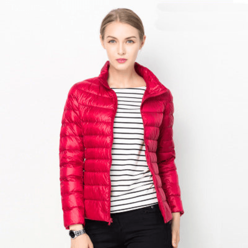 GR | Women's Jacket Elegant Lightweight Down Jacket Trendy & Comfortable