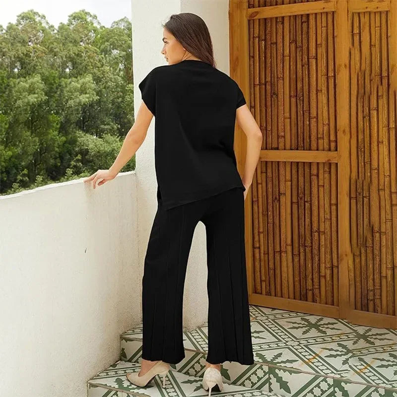 GR | Elegant two-piece set with wide legs