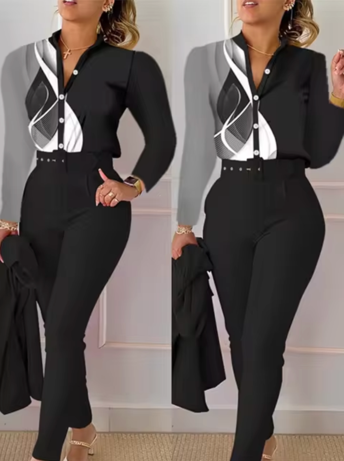 GR | Elegant Two-Piece Set