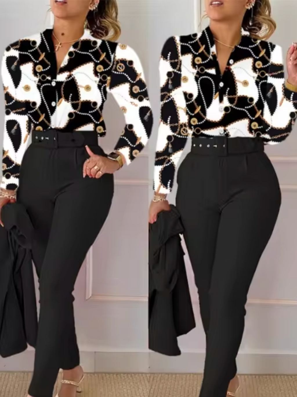 GR | Elegant Two-Piece Set