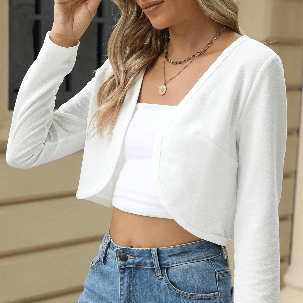 GR | Elegant Bolero Blazer Versatile Style For The Modern Woman Women's Top