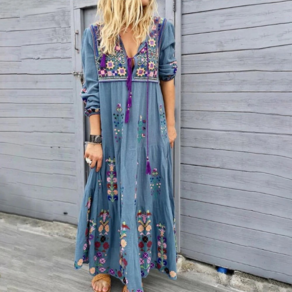 GR | Leichtes Vintage-Stil Kleid