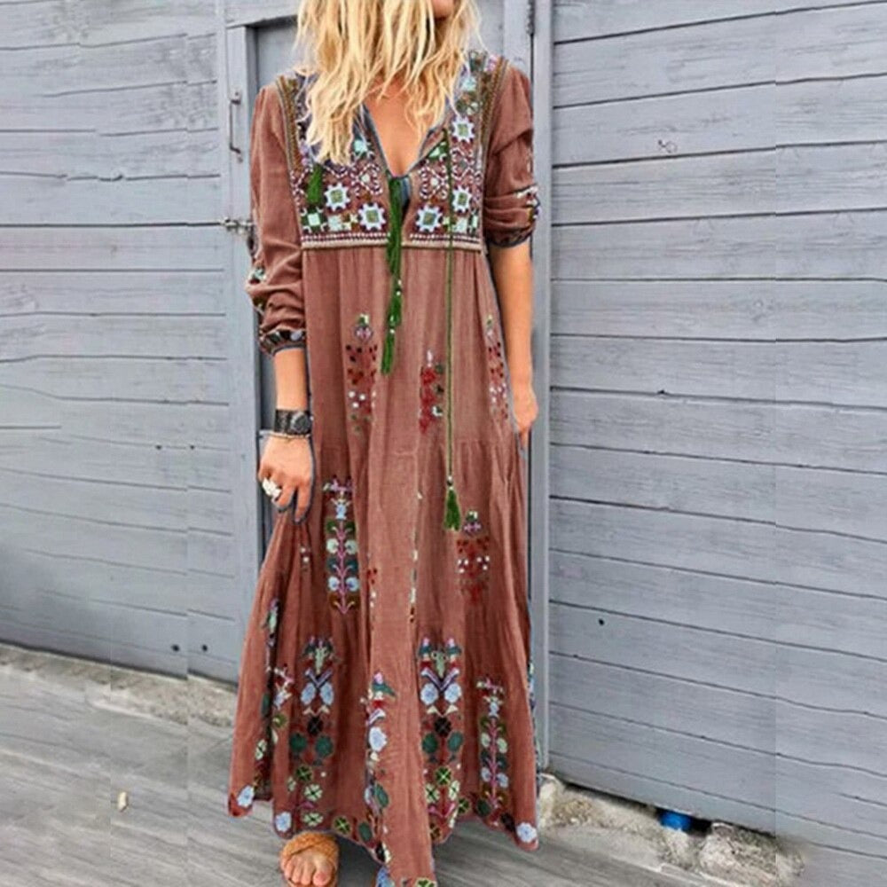 GR | Leichtes Vintage-Stil Kleid