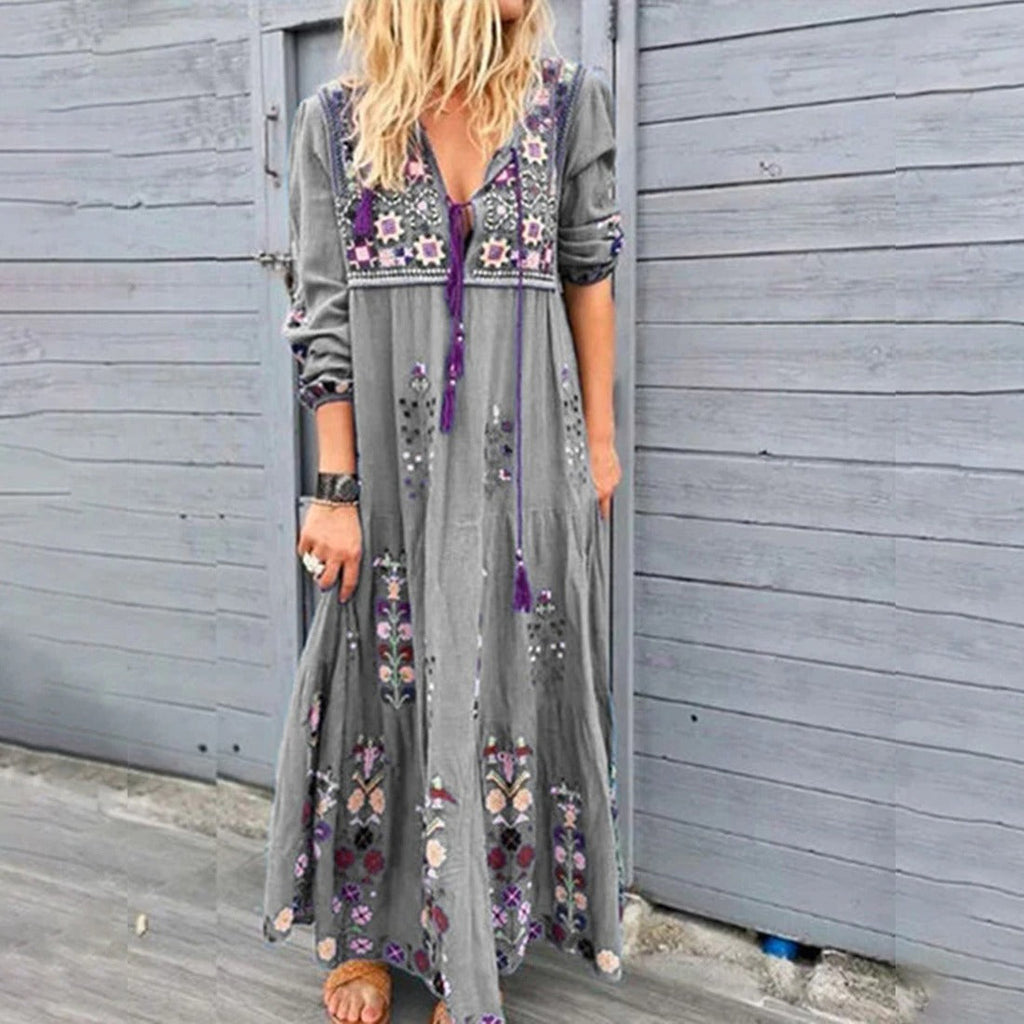 GR | Leichtes Vintage-Stil Kleid