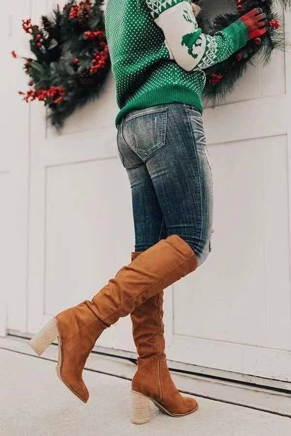 GR | Elegant knee-length boots
