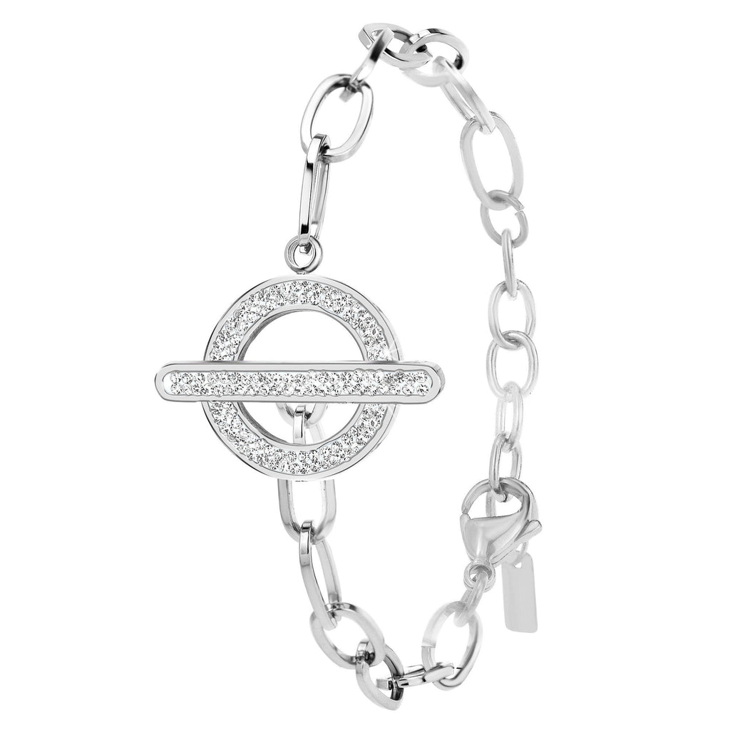 GR | Made of stainless steel and decorated with Swarovski crystals - Free shipping