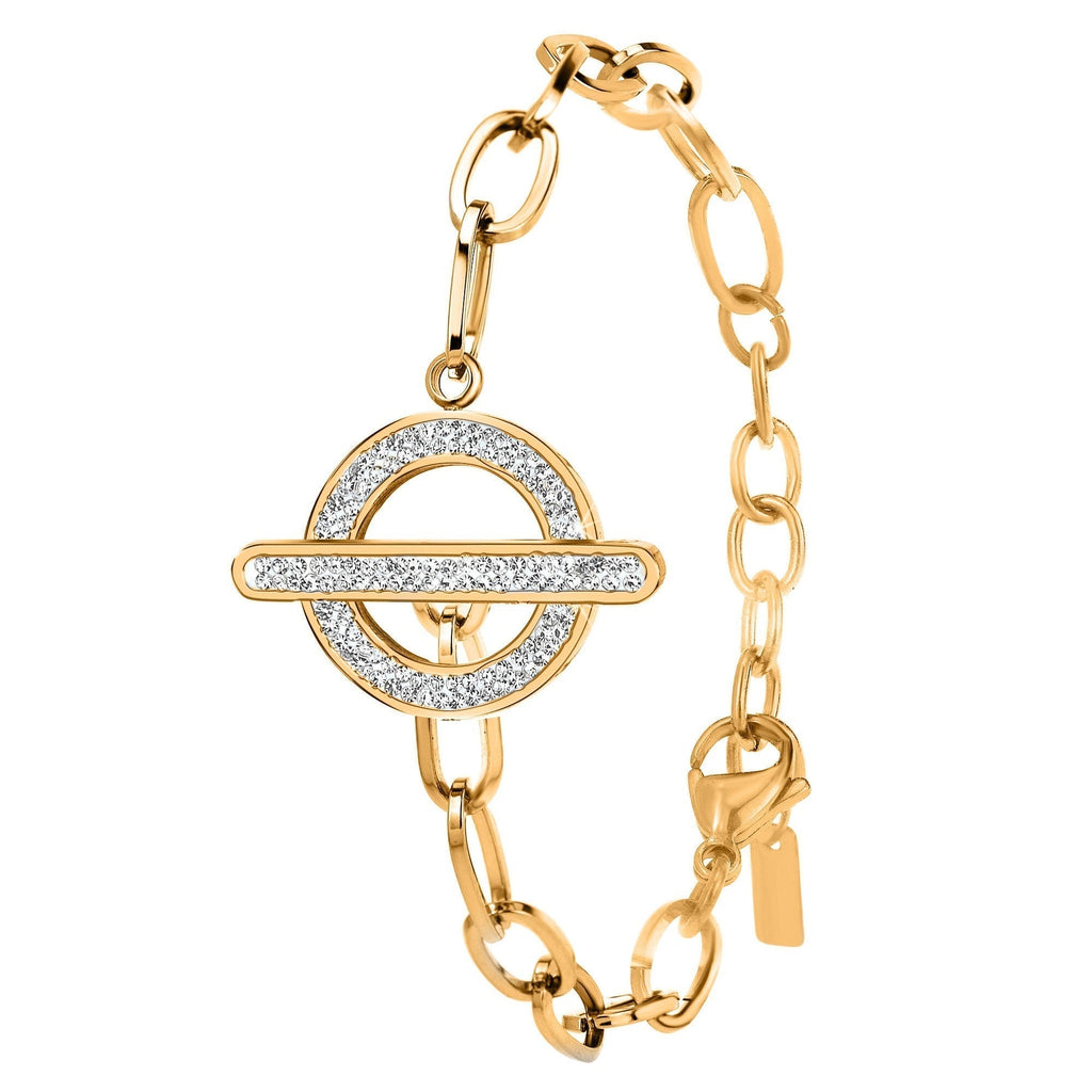 GR | Made of stainless steel and decorated with Swarovski crystals - Free shipping