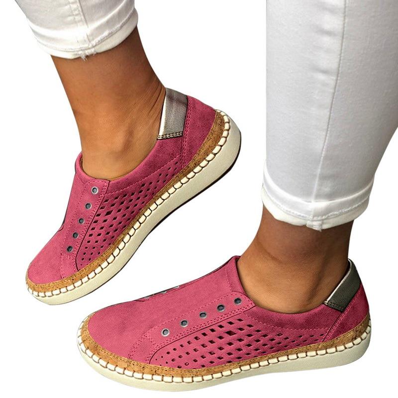 GR | Breathable Vulcanized Perforated Lightweight Sneakers