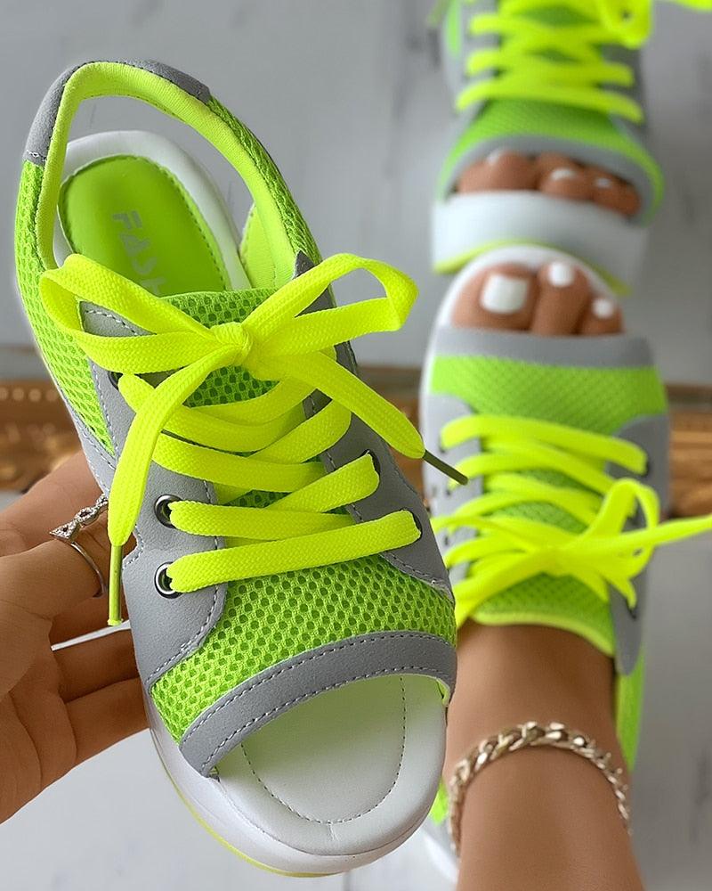 GR | Summery, chunky sandals