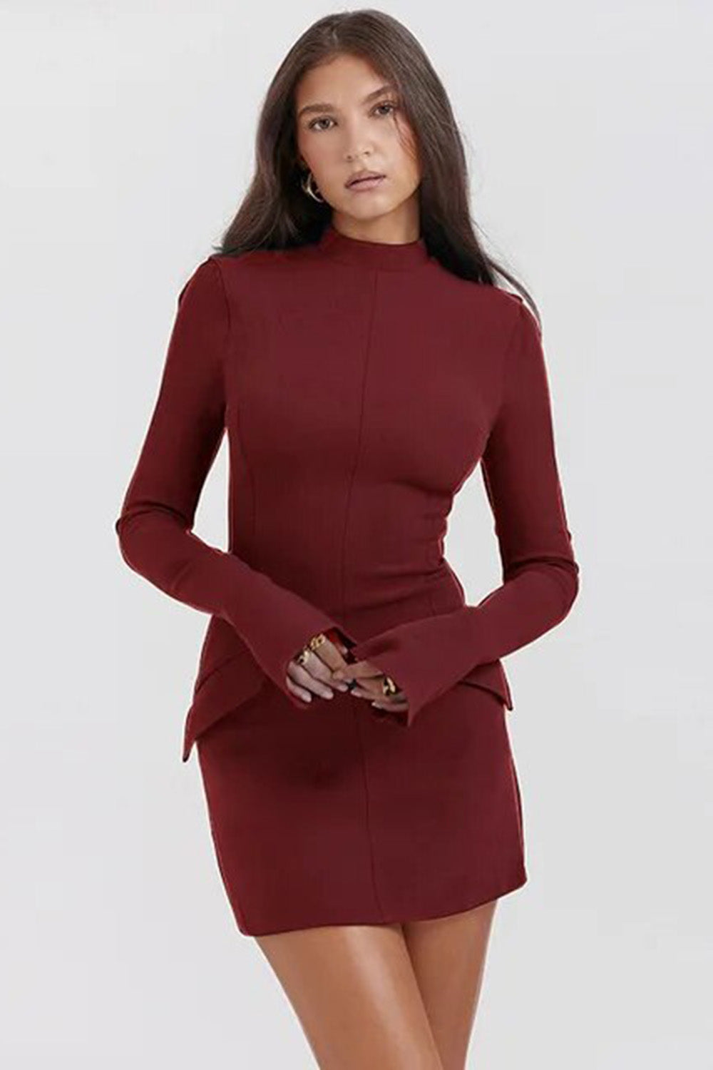 GR | Stilvolles, Figurbetontes Kleid