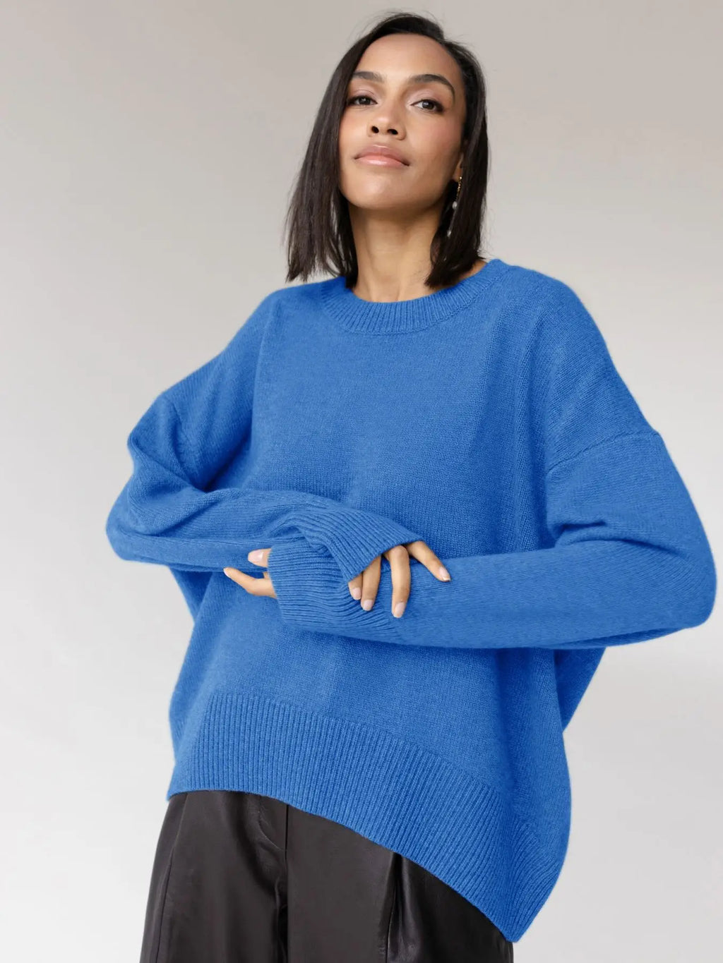 GR | Women's round neck sweater