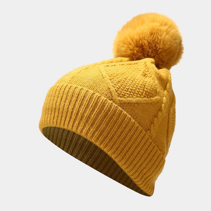 GR | 3-piece knitted accessory set - stylish women's hat, scarf and gloves