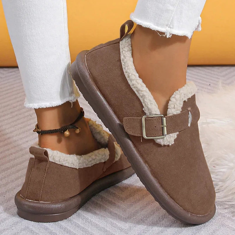 GR | Warm and Comfortable Flat Shoes