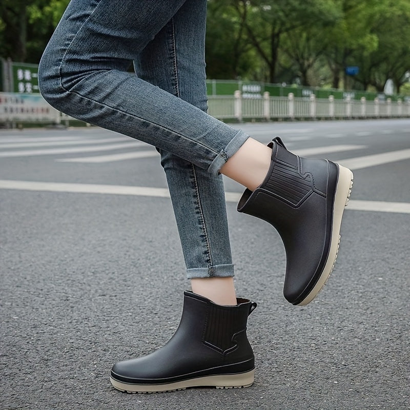 GR | Waterproof Rain Boots with Non-Slip Sole for Outdoor Use