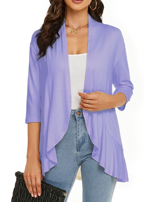 GR | Elegant open-front women's jacket