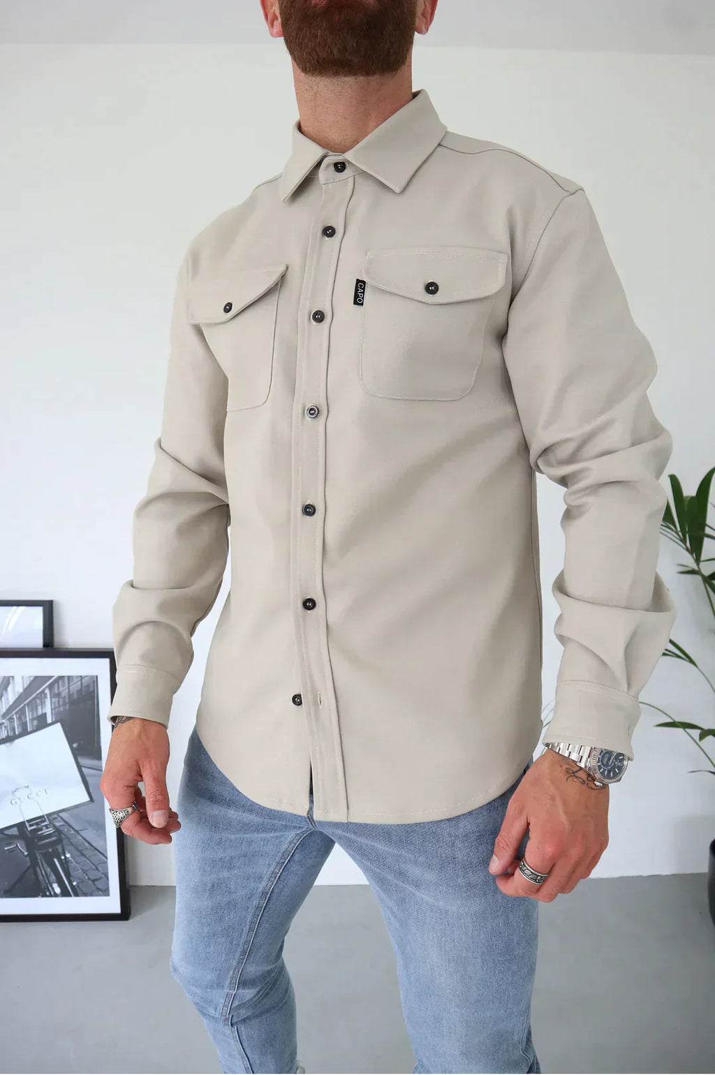 GR | Premium Button-Down Jacket