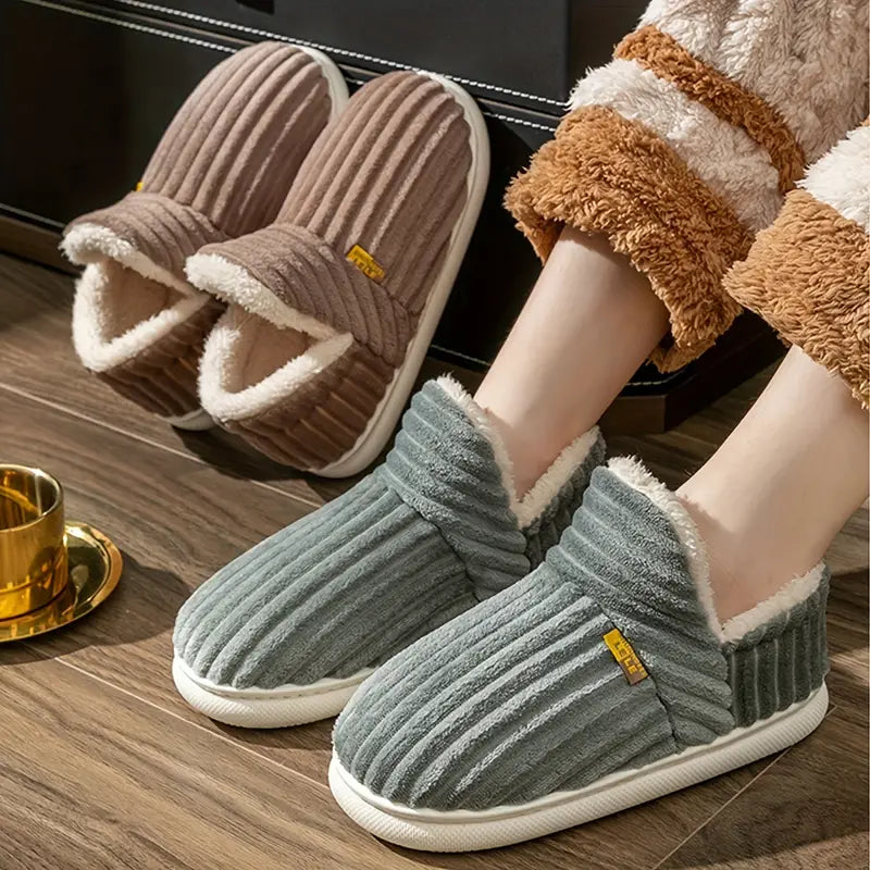 GR | Women's Plush Shoes - Soft, Comfortable Slippers for Home