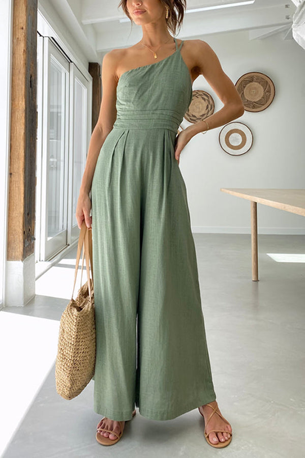 GR | One-Shoulder Jumpsuit With Style