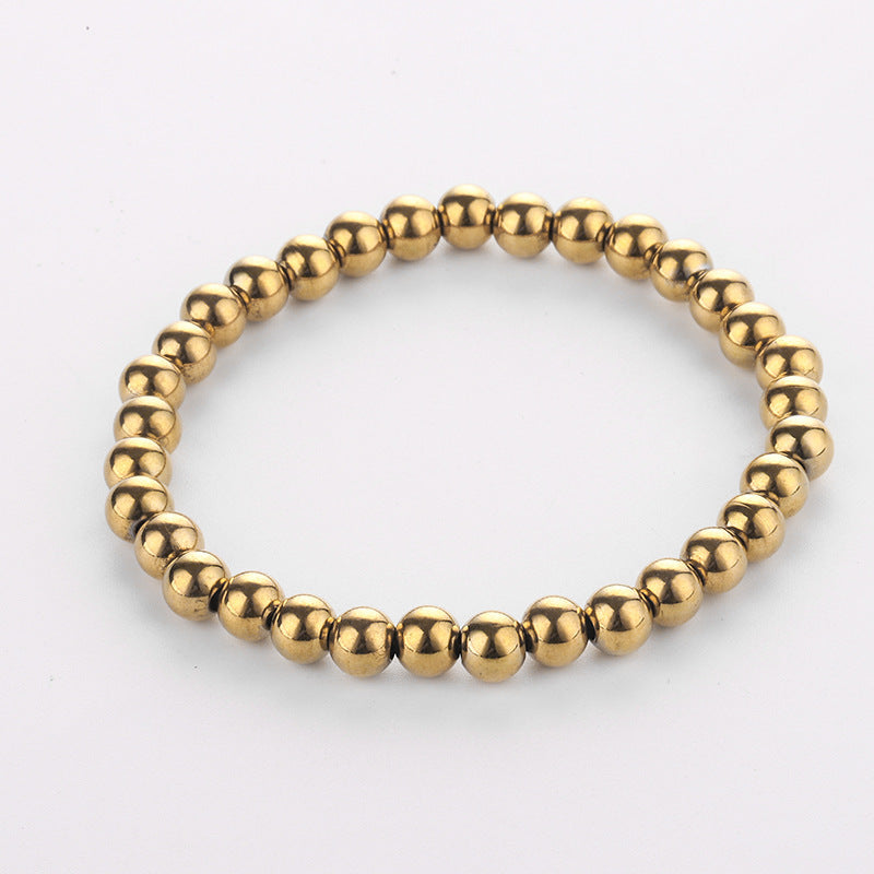 GR | Steel bead bracelet