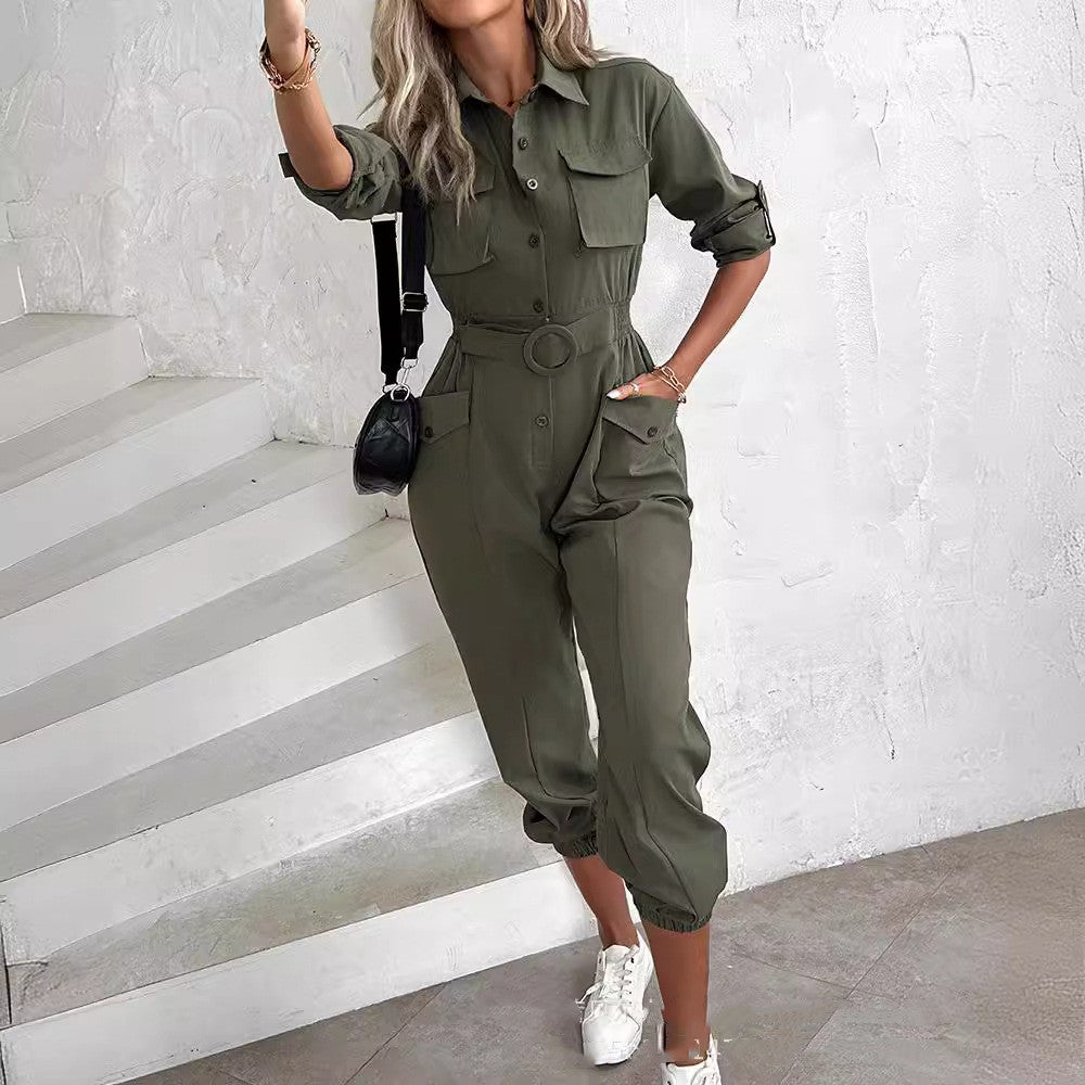 GR Cargo Waist Jumpsuit for Women