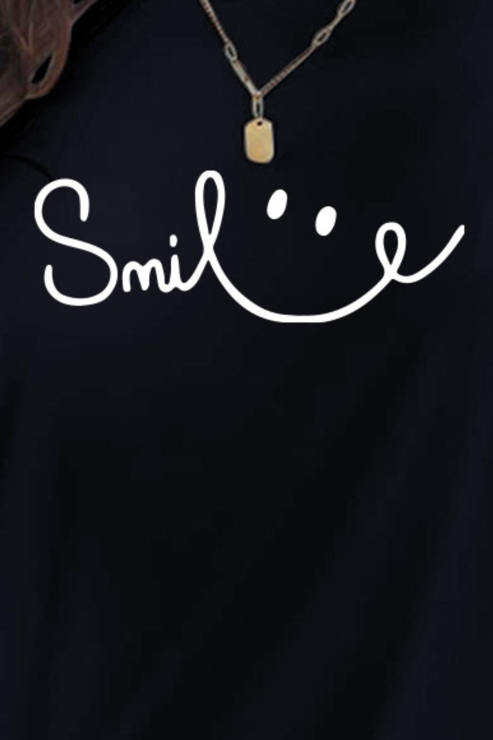GR | Smile Rundhals Kurzarm T-Shirt