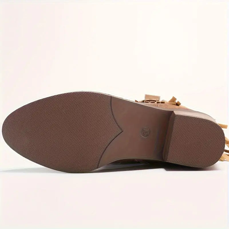 GR | Robust cowboy boots with thick heels
