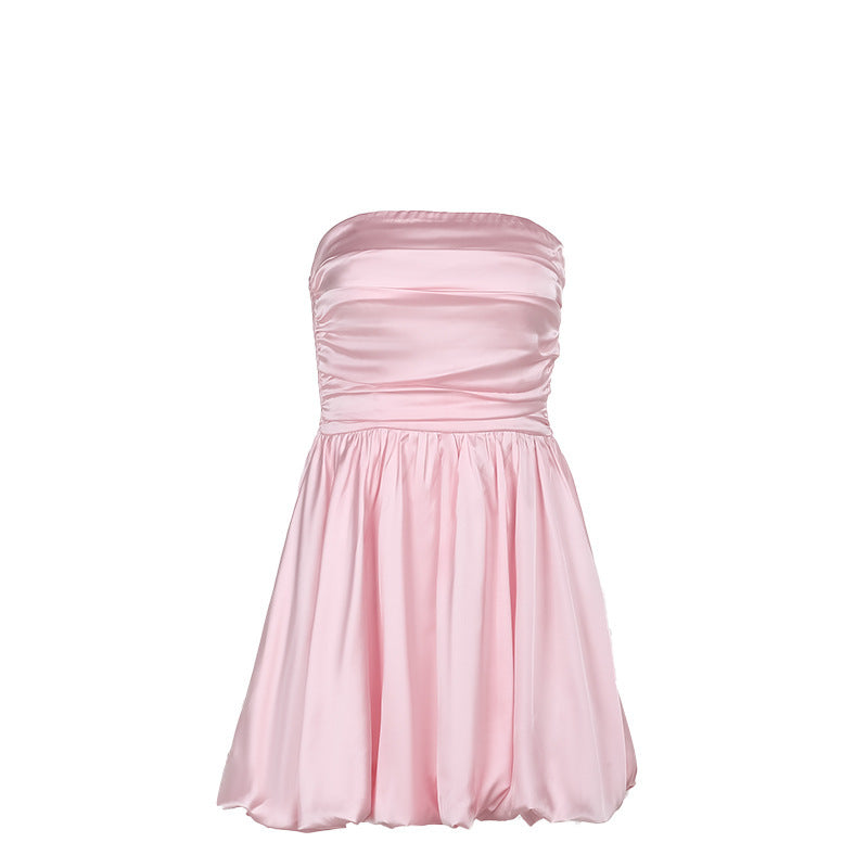 GR | Off-Shoulder Tube Top Dress Women