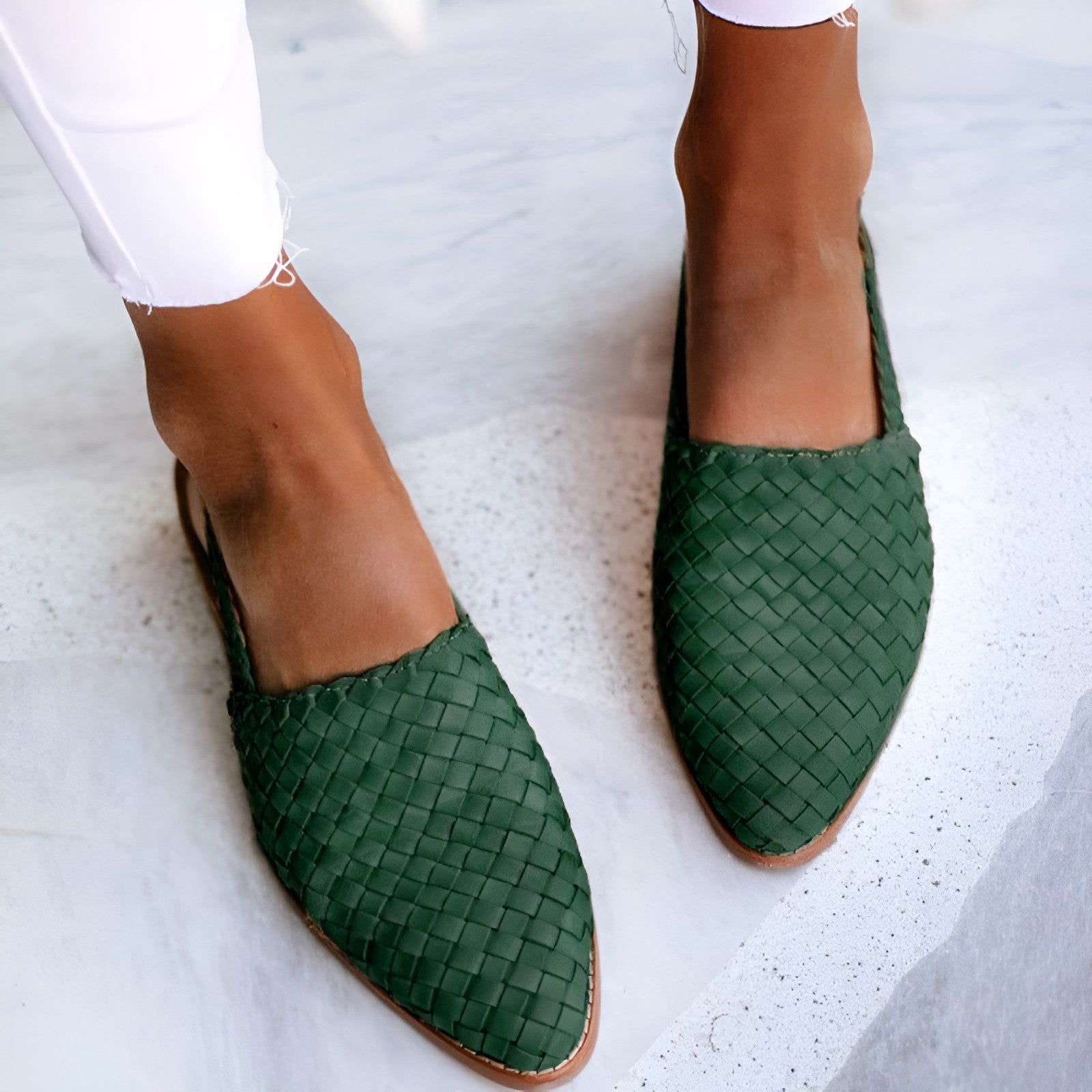 GR | Elegant Orthopedic Braided Sandals