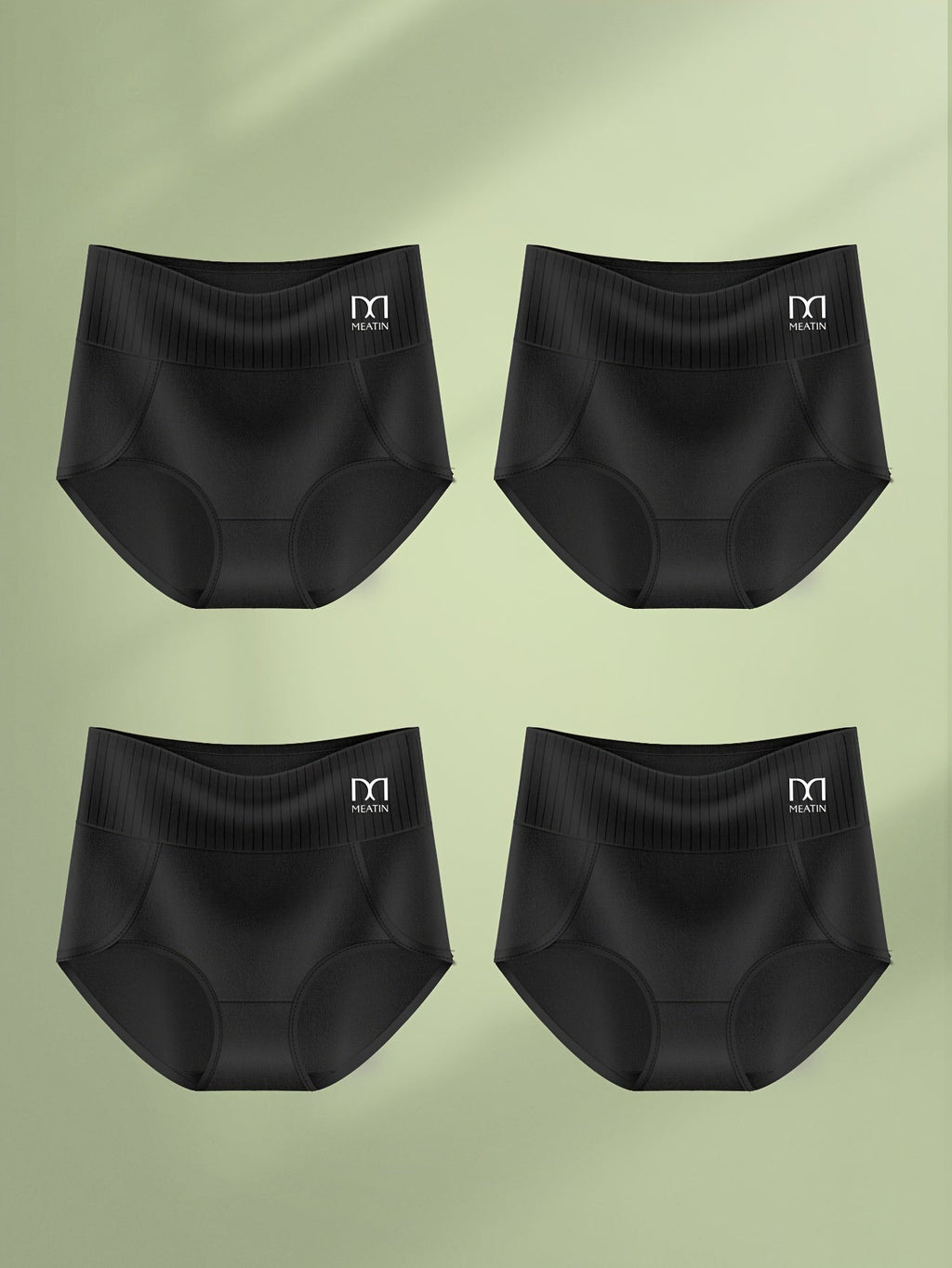 GR | Pack High Waist Tummy Control Briefs Comfortable, Breathable and Figure-Hugging