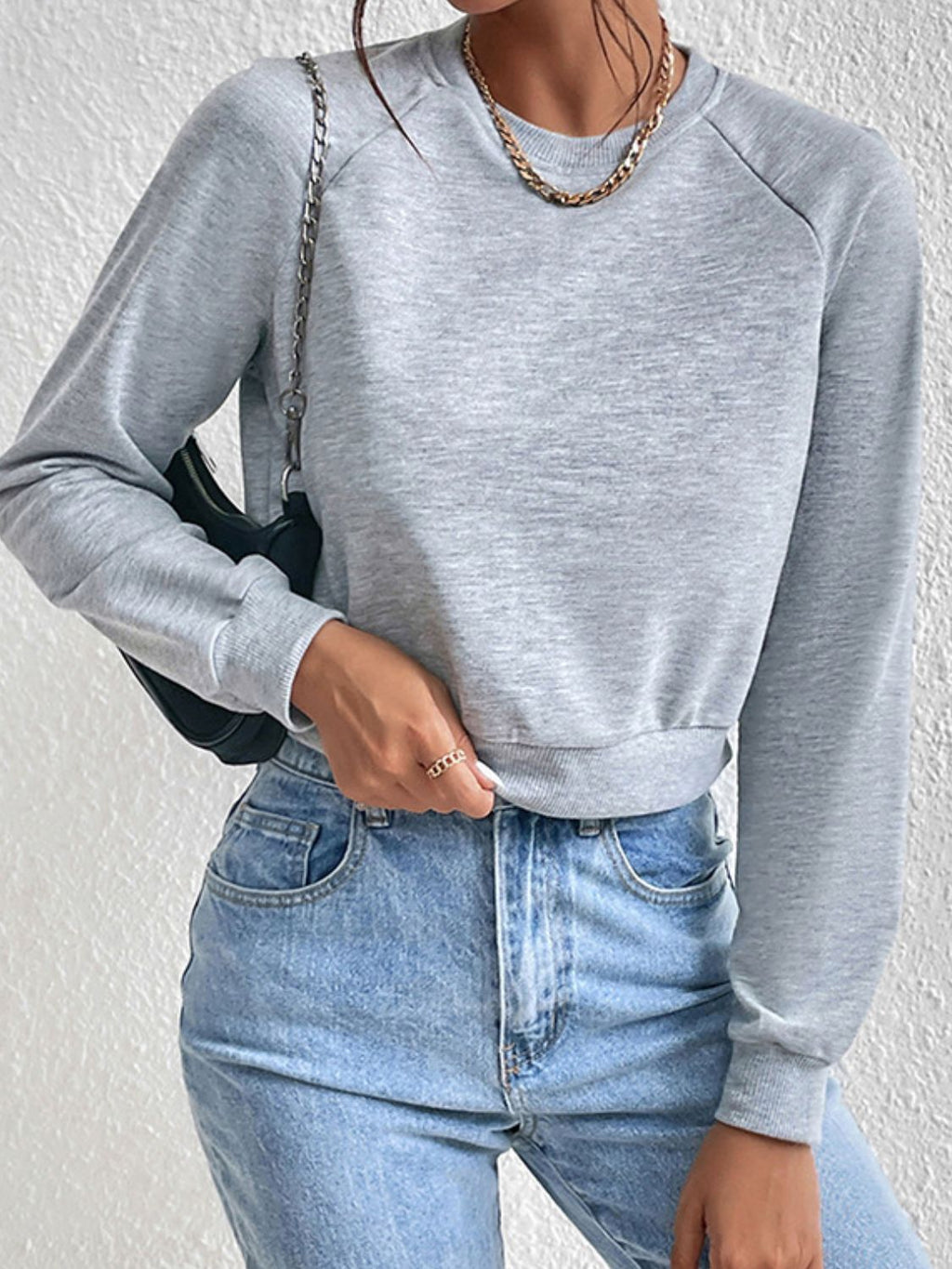 GR | Stylish Winter Streetwear Short Sweater for Women 