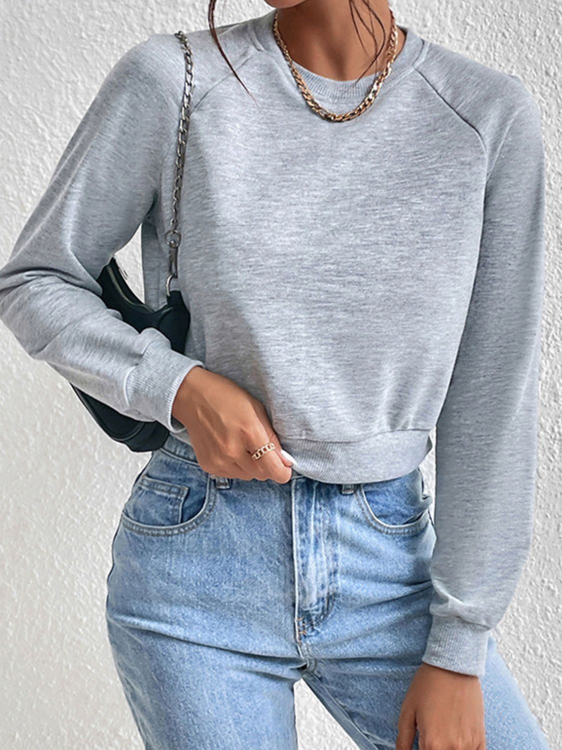 GR | Stylish Winter Streetwear Short Sweater for Women 
