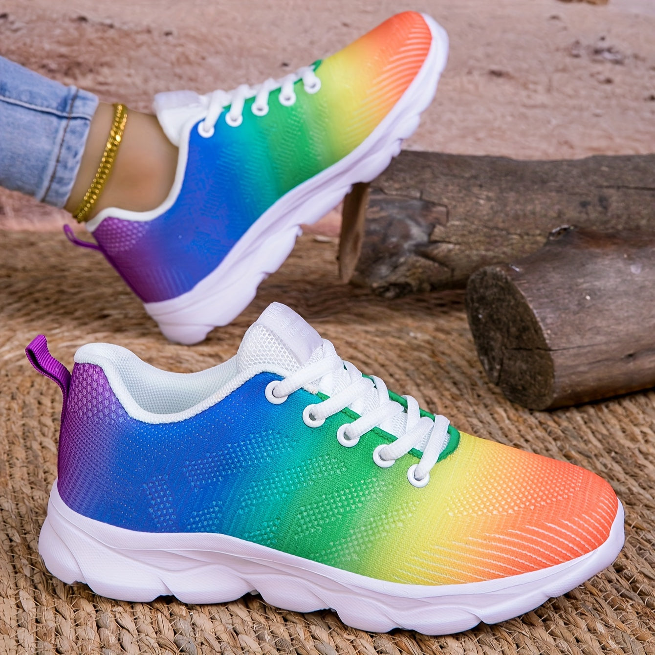 GR | Breathable knitted women's sneakers