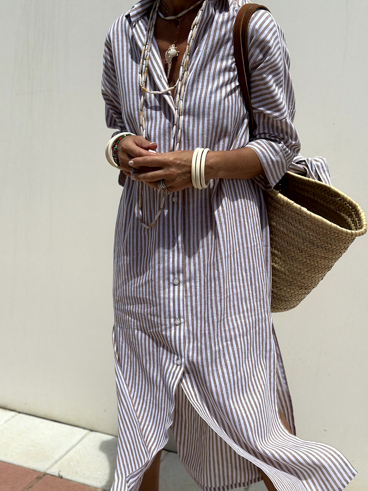 GR | Luftiges Sommerkleid mit Floralem Muster