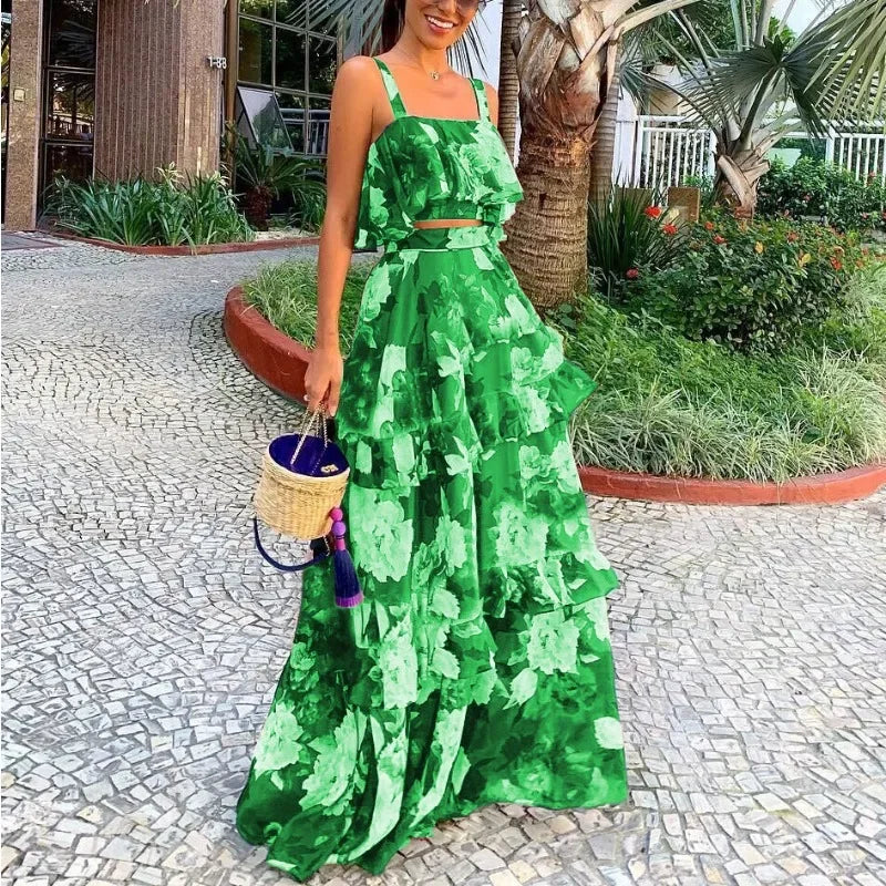 GR | Elegant women's skirt set
