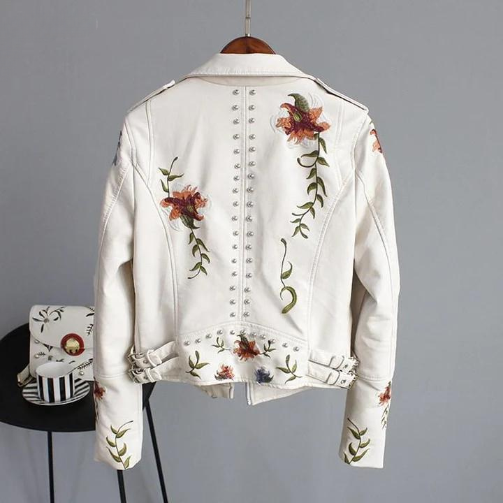 GR | Leather Jacket - Everlasting Chic - Timeless elegance and style for women