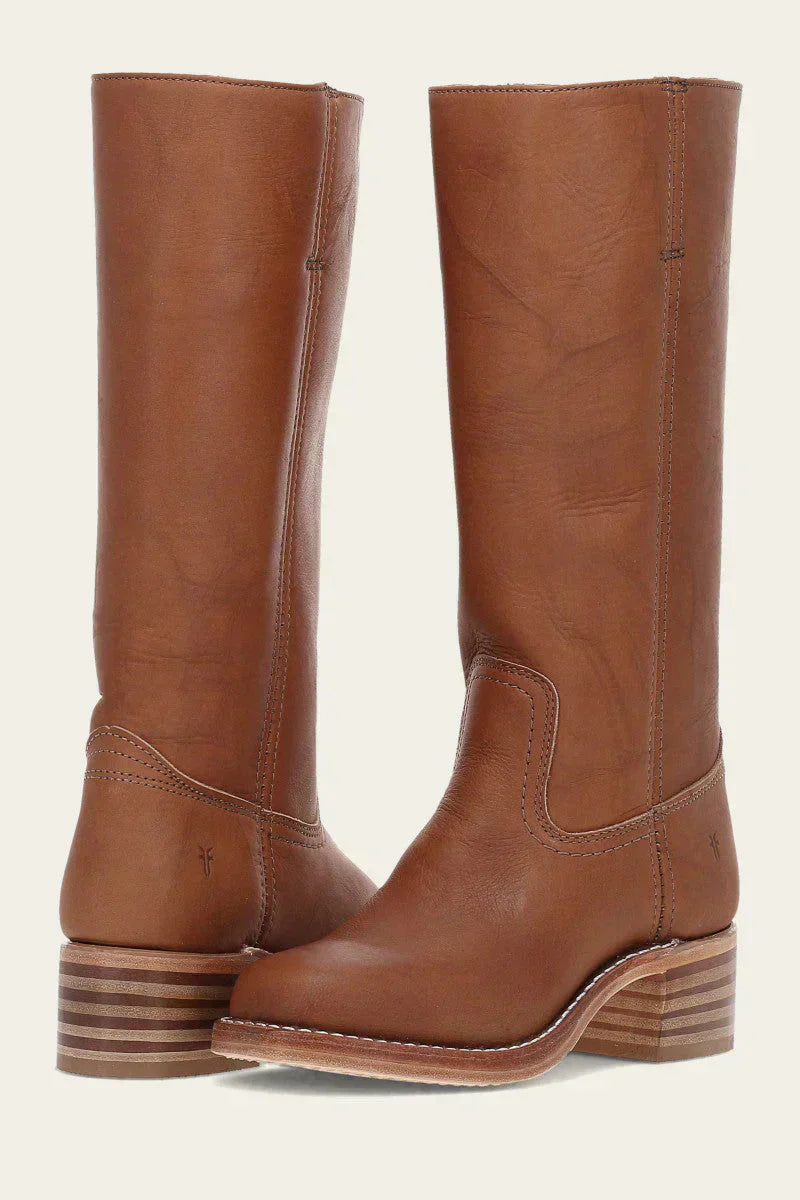 GR | Leather Long Boots for Women