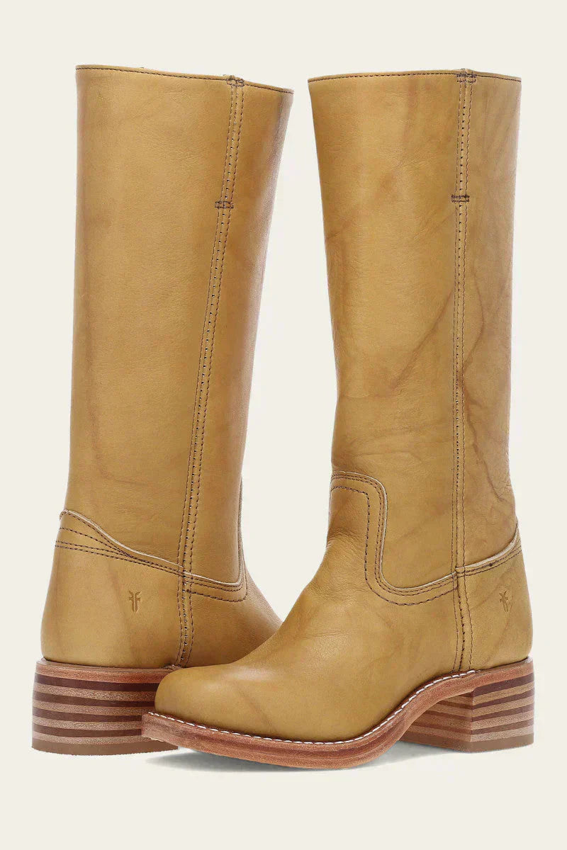 GR | Leather Long Boots for Women
