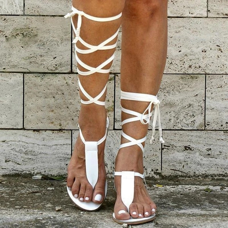 GR | Trendy tied sandals