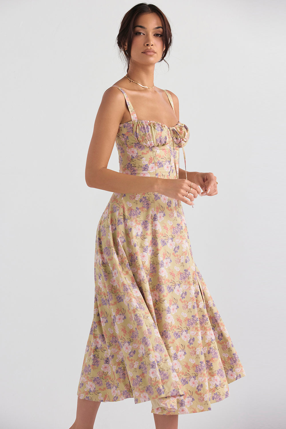 Waist dress bustier design 